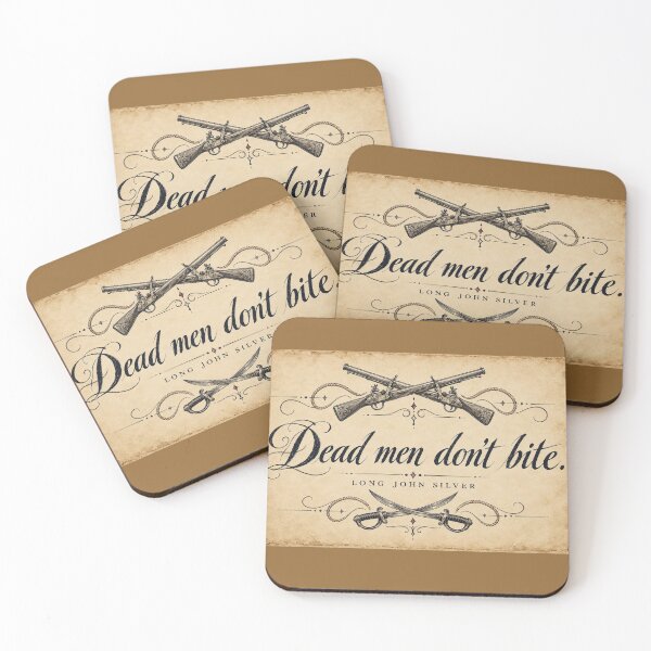 Item preview, Dead Men Don't Bite Treasure Island Horizontal designed and sold by ViridianAtlas.