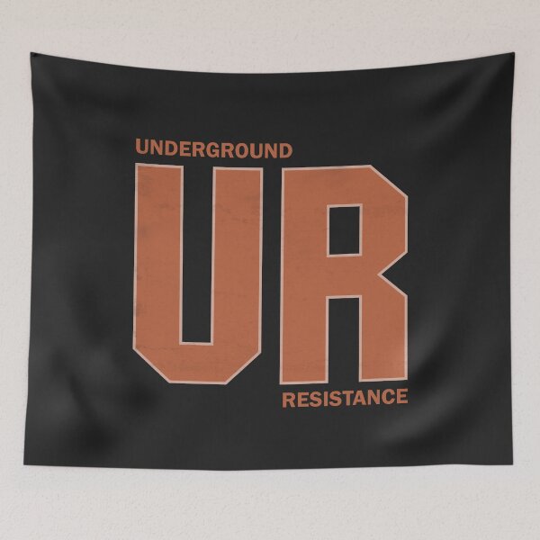 Item preview, Underground Resistance - Detroit Techno Resistance Vintage Graphic Tee – Underground Electro & Vinyl Culture Shirt designed and sold by THE MODA STEREO.