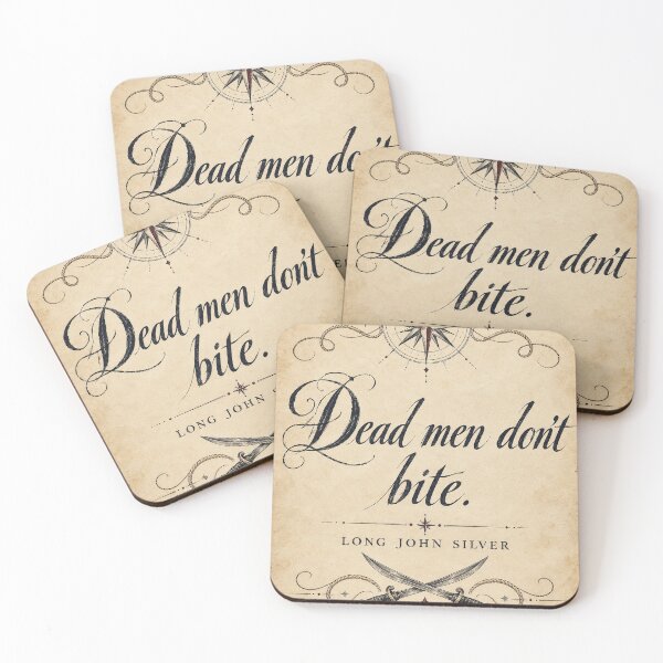 Item preview, Dead Men Don't Bite Treasure Island designed and sold by ViridianAtlas.