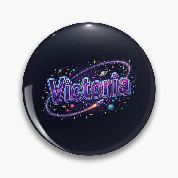 Item preview, Victoria Space Explorer Name Graphic designed and sold by VictoriaaStore.