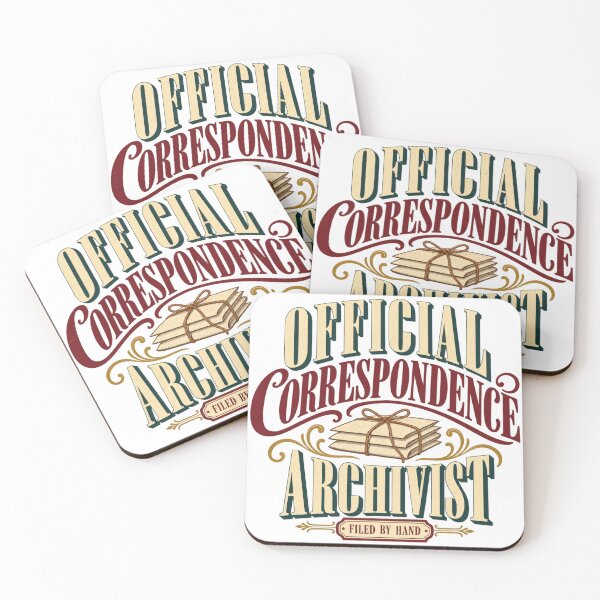 Item preview, Official Correspondence Archivist – Vintage Snail Mail Club designed and sold by Golden Era Studio.