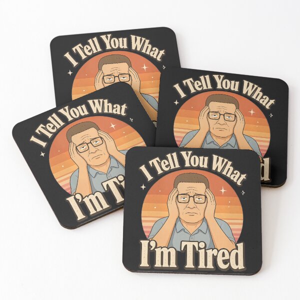 Item preview, I Tell You What I'm Tired Tee designed and sold by CerealBoxInk.