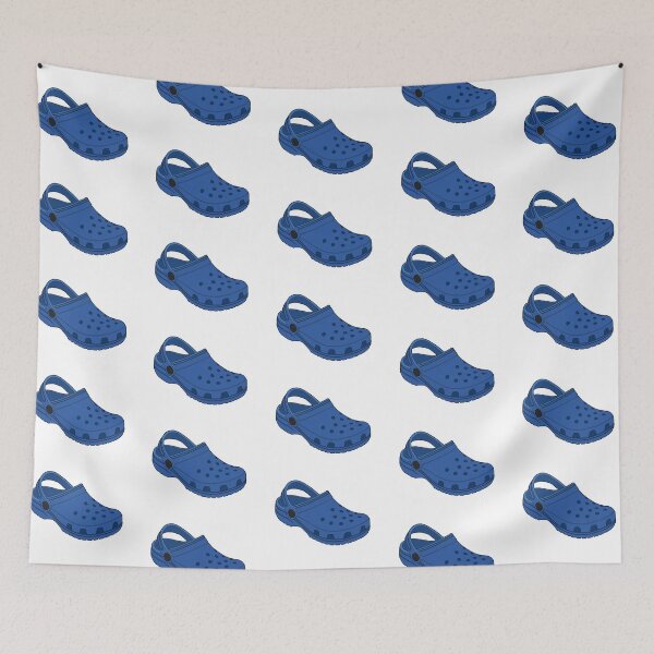 Item preview, Crocs cerulean blue clog shoe designed and sold by tlaprise.
