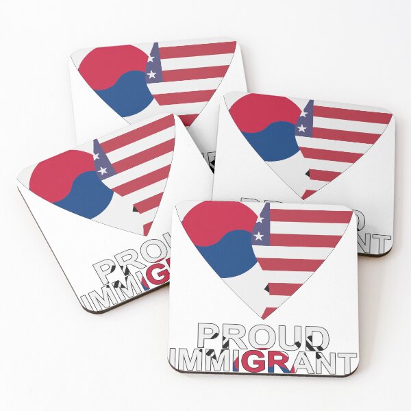 Item preview, Proud Immigrant From South Korea designed and sold by TheIconSmith.