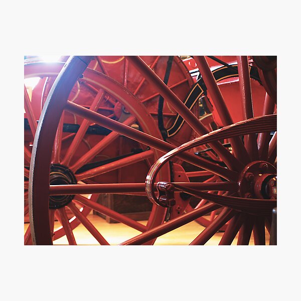 Wheel History Photographic Print