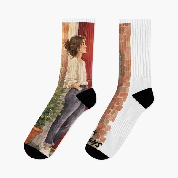 Item preview, Us Always Cozy Romantic Couple Aesthetic Art designed and sold by gaurishiradkar.