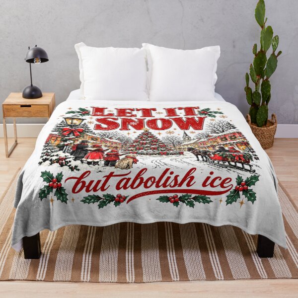 Item preview, Abolish ICE Anti ICE Christmas, Chinga La Migra Political Protest, Anti Trump Holiday Humor, Progressive Activist Christmas Statement designed and sold by Cchotlan.