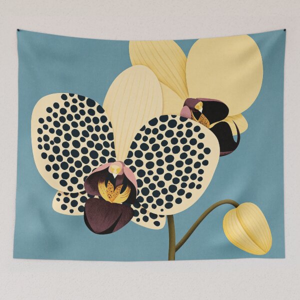 Item preview, Stylised Orchid of Guatemala designed and sold by Soft Oddity.