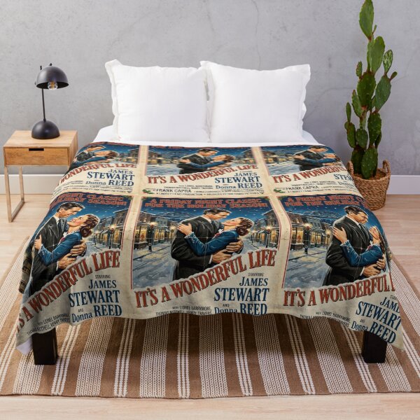Item preview, It's a Wonderful Life Vintage Movie Poster designed and sold by Halifaxartguy.