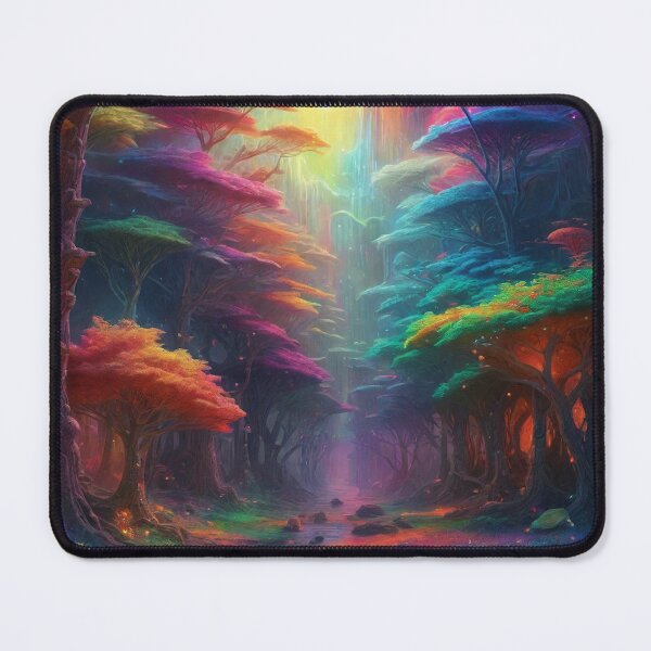 Item preview, Rainbow Forest of Colors Fantasy designed and sold by SublimeMusings.