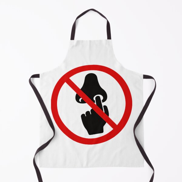 Item preview, No Nose Picking Funny Prohibition Sign designed and sold by MonkiFlipp.