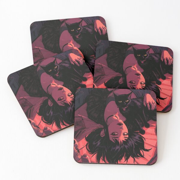 Item preview, Midnight Cat & Whispering Dreams designed and sold by Venon28.