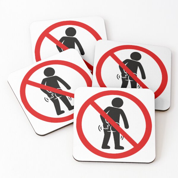 Item preview, No Butt Scratching Allowed Sign designed and sold by MonkiFlipp.