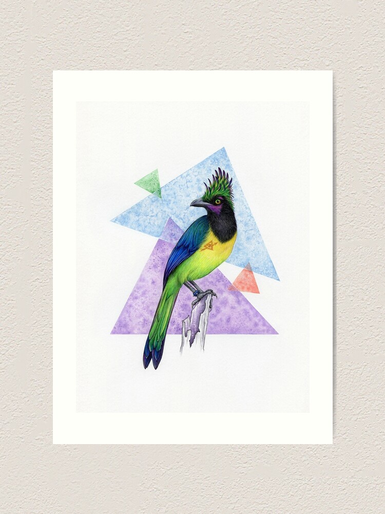 Alternate view of Alternative Jay Art Print