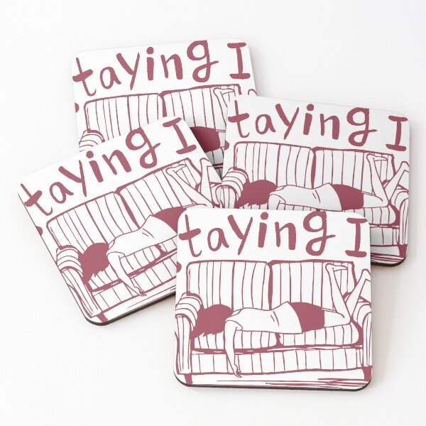 Item preview, Staying In Homebody Couch Illustration T-Shirt designed and sold by NoulDesign.