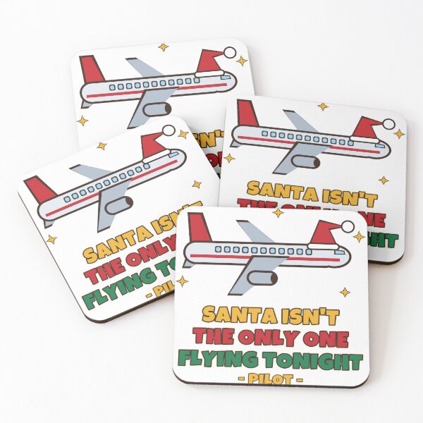 Item preview, Santa Isn't The Only One Flying Tonight Funny Pilot Christmas designed and sold by Bornprints.