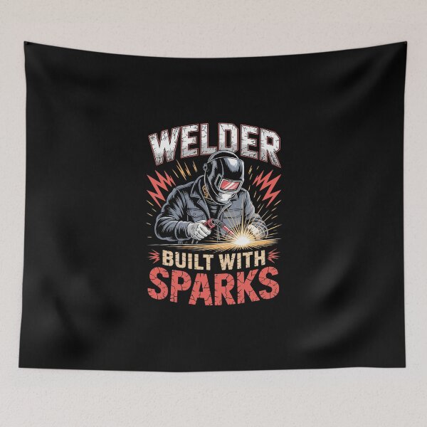Item preview, Welder Built With Sparks  designed and sold by jkrphoto.