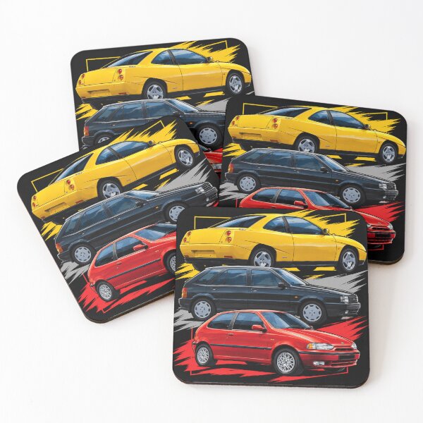 Item preview, Italian Retro Cars – 90s Anime Automotive Art designed and sold by TendenciaImpressa.