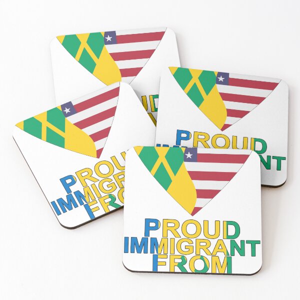 Item preview, Proud Immigrant From Saint Vincent And The Grenadines designed and sold by TheIconSmith.