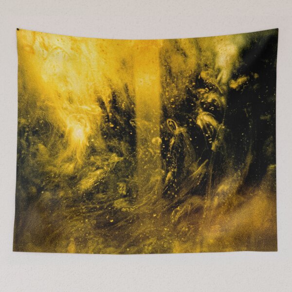 Item preview, Golden Chaos – Abstract Gold and Black Art, Dark Surrealist Photography designed and sold by Visual Arts Dominika Cybuch.