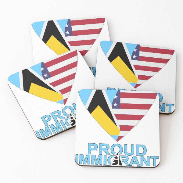 Item preview, Proud Immigrant From Saint Lucia designed and sold by TheIconSmith.