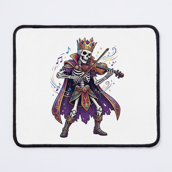 Item preview, Skeleton King Playing Violin designed and sold by StickVerse by Owais.