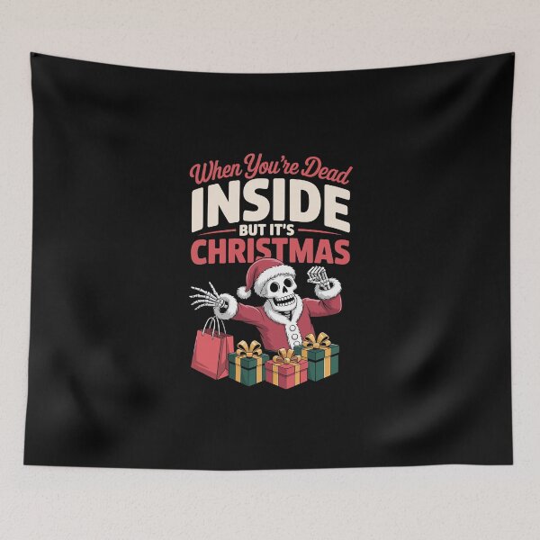 Item preview, When Youre Dead Inside But Its Christmas designed and sold by jkrphoto.