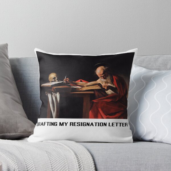 Item preview, Saint Jerome Writing by Caravaggio - Resignation Letter designed and sold by lijoy.