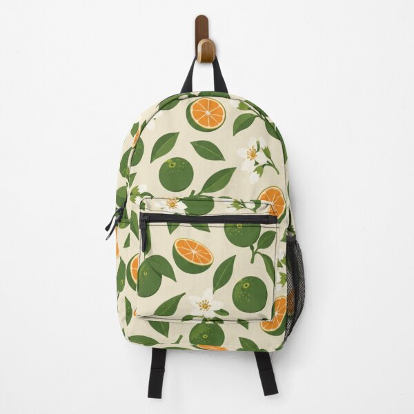 Item preview, Calamansi Pattern | Filipino Citrus Fruit and Blossoms Botanical Scatter designed and sold by StickyGuys.