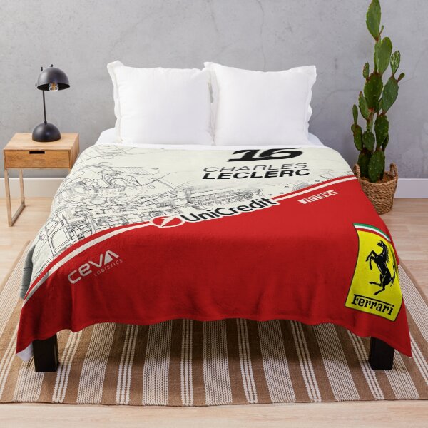 Item preview, Decoración del Ferrari de Charles Leclerc en COTA F1 designed and sold by Studio F1Grid.