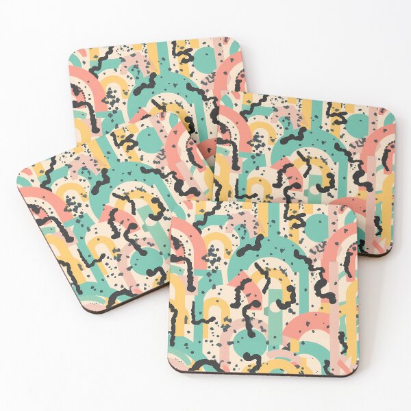 Item preview, 80s Retro Memphis Geometric Pattern designed and sold by Swizzy2vore.