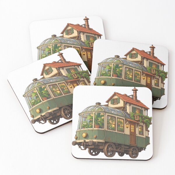 Item preview, Greenhouse Tram - A Travelling Garden Cottage designed and sold by angnar97.