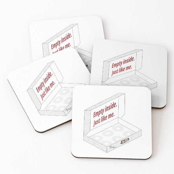 Item preview, Dexter "Empty Inside" Donut Box designed and sold by -stark-design-.