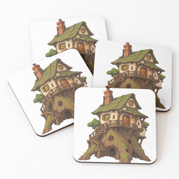 Item preview, Forest Keeper Cottage - A Home in an Ancient Stump designed and sold by angnar97.