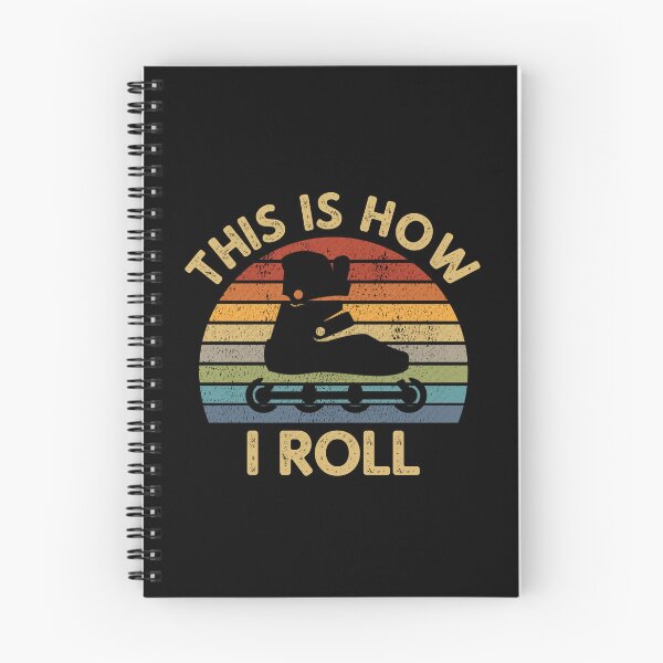 Item preview, This Is How I Roll - Retro Inline Skating Saying Roller Skates Rollerblading Gift designed and sold by Style4You24.