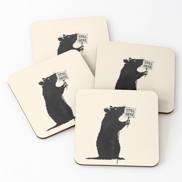 Item preview, Banksy Rat - Still Here  designed and sold by 123ks.