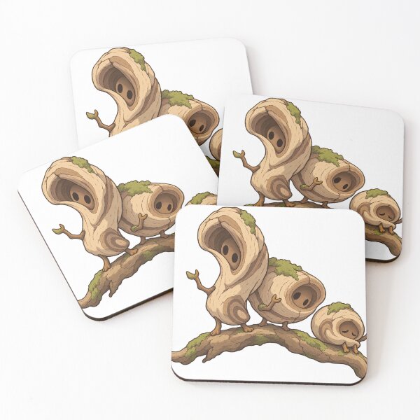 Item preview, Wood Knot Spirits - Little Forest Guardians designed and sold by angnar97.