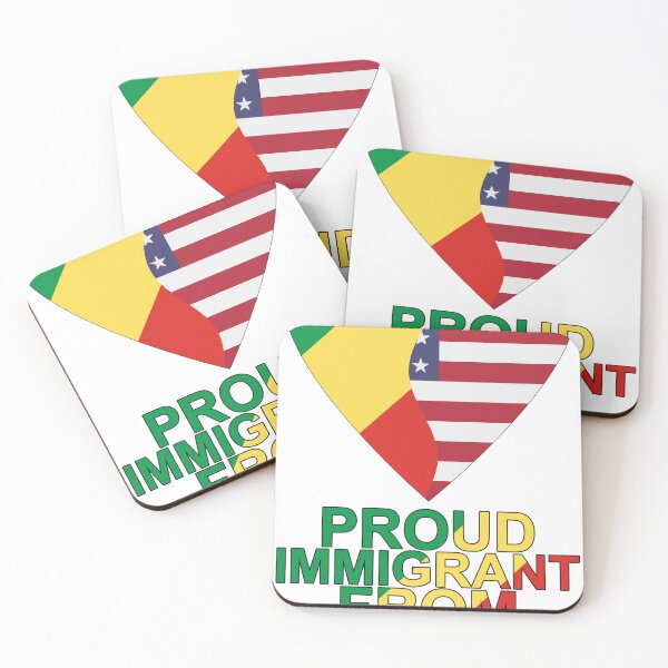 Item preview, Proud Immigrant From Republic Of The Congo designed and sold by TheIconSmith.