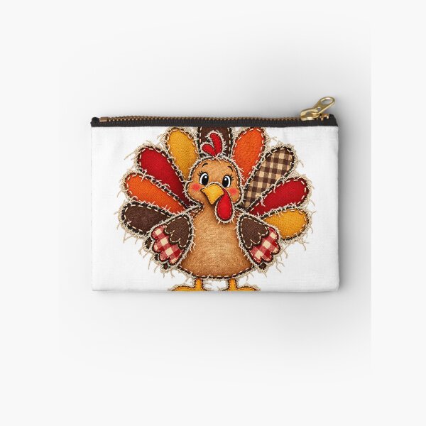 Item preview, Thanksgiving Turkey Patchwork Cute Plaid Turkey Sublimation, Fall Harvest designed and sold by DesignArtist.ia.
