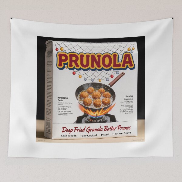 Item preview, Parody Packaged Prunola Print designed and sold by Lichentroupe63.
