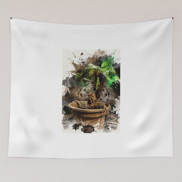 Item preview, Magical Mandrake Root, Botanical watercolour designed and sold by Astute-Artio-Photography.