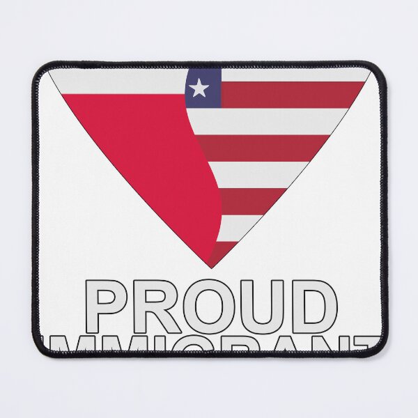Item preview, Proud Immigrant From Poland designed and sold by TheIconSmith.