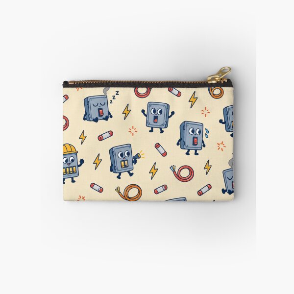 Item preview, Fuse Box Funny Pattern | Cute Breaker Panels Flipping Switches, Sparking and Wearing Hard Hats designed and sold by DebugLab.