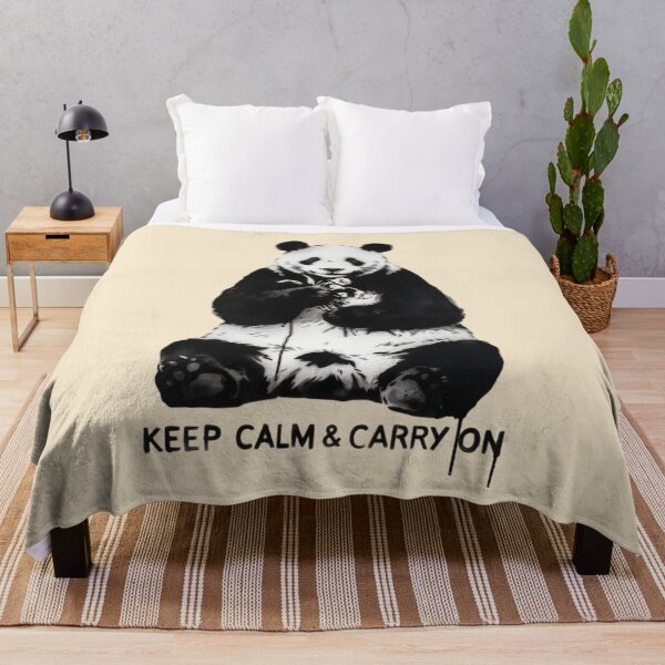 Item preview, Banksy Panda - Keep Calm & Carry On designed and sold by 123ks.