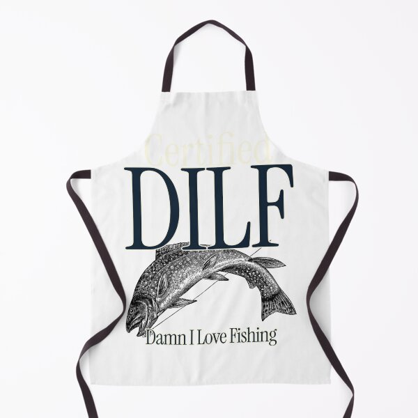Item preview, Certified DILF Damn I Love Fishing designed and sold by TMTXTees.