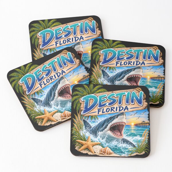 Item preview, This is a tropical beach design for Destin, Florida designed and sold by RBBeachDesigns.