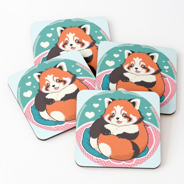 Item preview, Cute Curled Up Red Panda Sleeping designed and sold by Alldesign10.