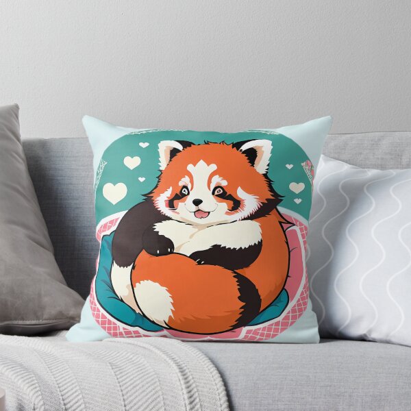 Item preview, Cute Curled Up Red Panda Sleeping designed and sold by Alldesign10.