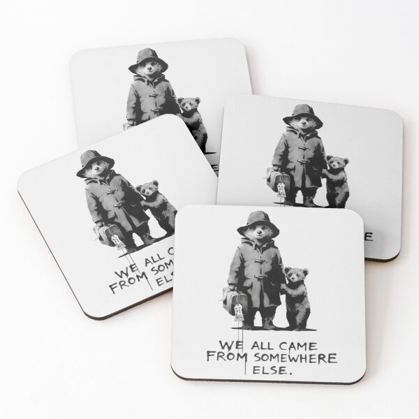 Item preview, Banksy - We all came from somewhere else designed and sold by 123ks.