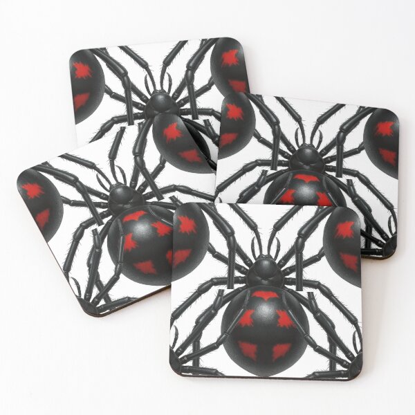 Item preview, Realistic Black Spider Realistic Insect Graphic Art Print designed and sold by hepopatterns.